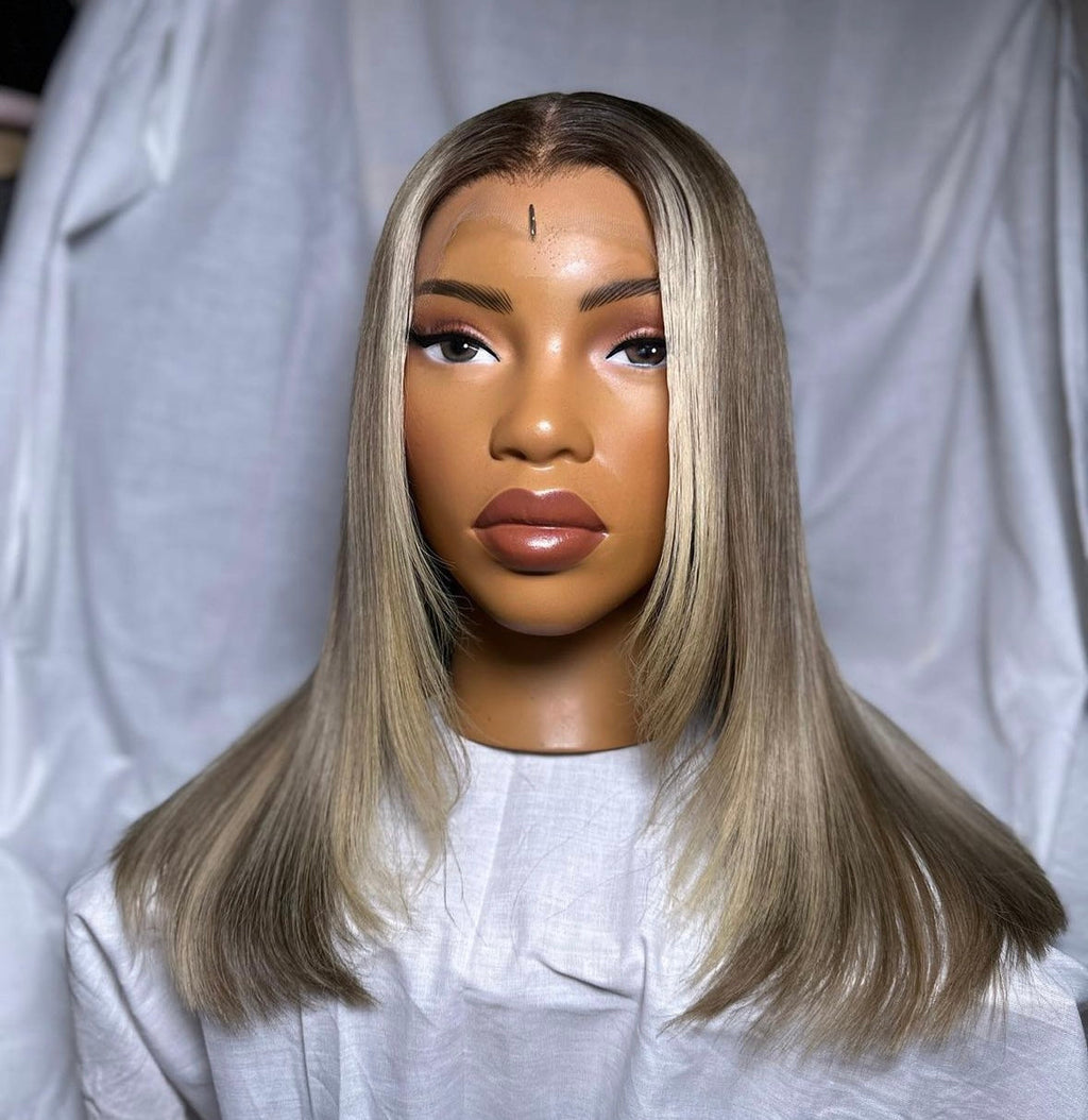 HD 13x4 blonde 613 straight frontal