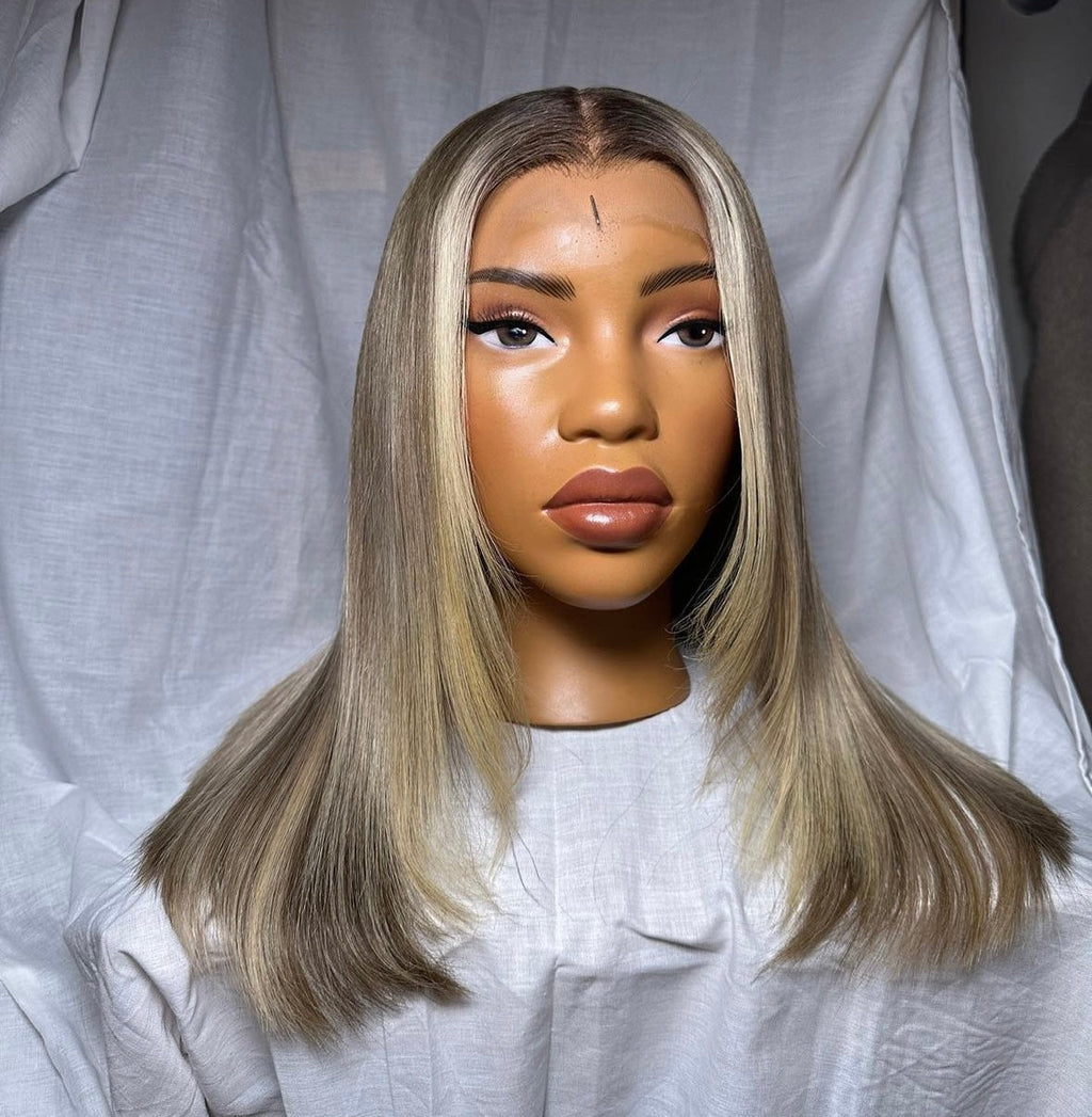 HD 13x4 blonde 613 straight frontal