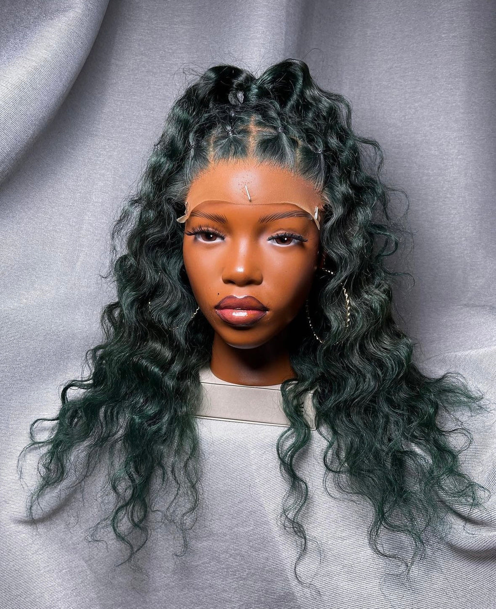 HD 7x7 closure Cashianna deep wave frontal unit