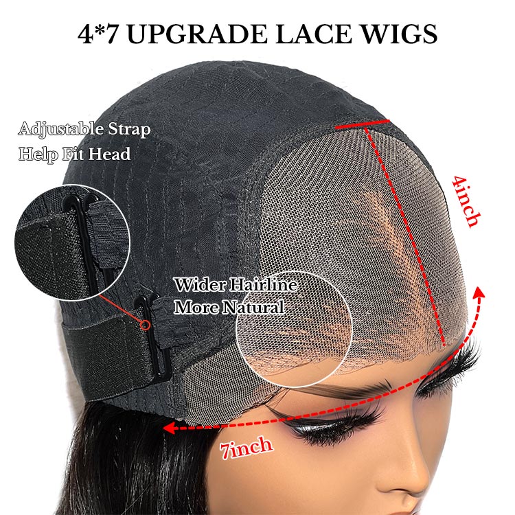 Super Invisible LY Undetectable Lace Black Jerry Curly Lace Wig