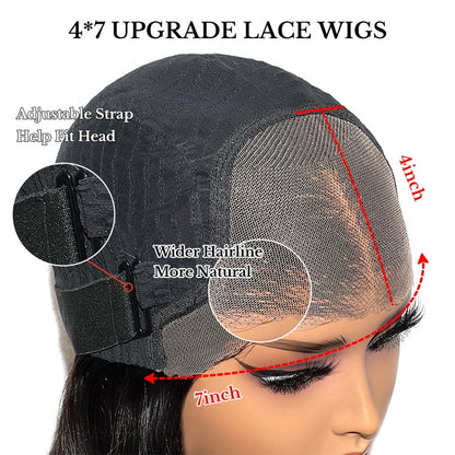 Super Invisible LY Undetectable Lace Black Jerry Curly Lace Wig