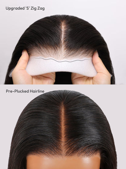 Glueless Ready To Go Wigs - Body Wave Pre-Cut HD Undetectable Lace Pre-Bleached Closure Wigs
