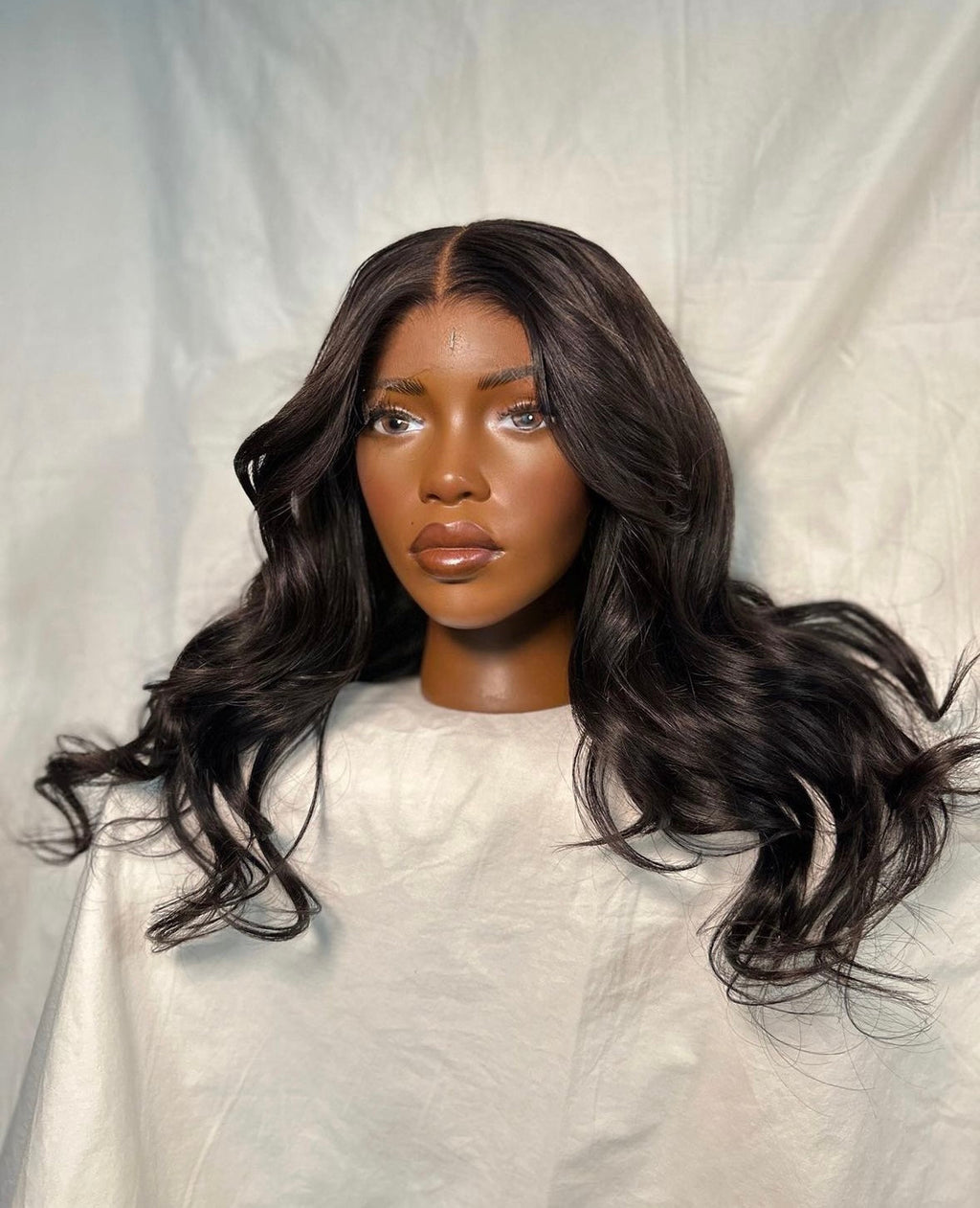 HD 5x5 closure wavy frontal