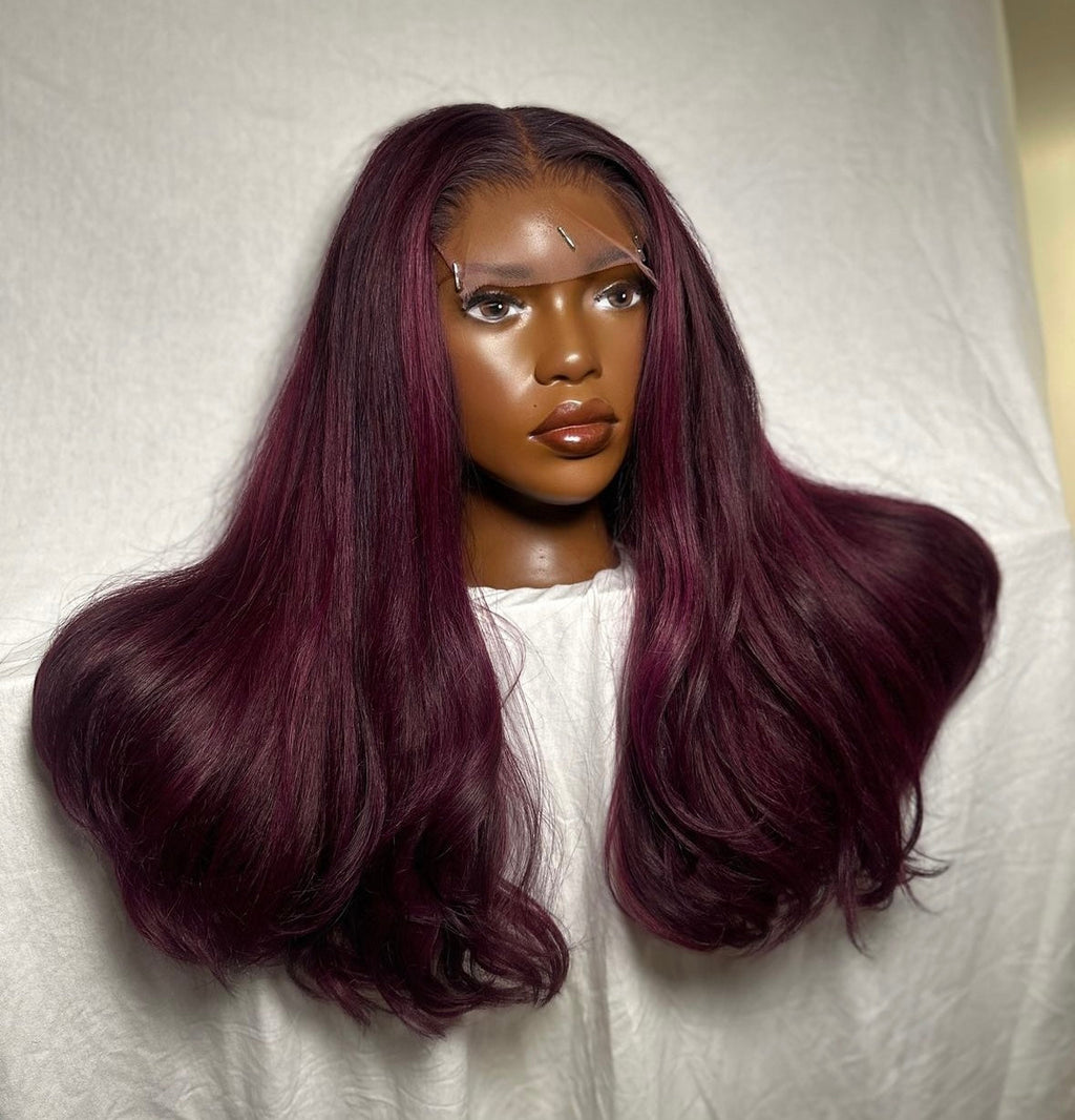 HD 5x5 closure Double drawn bodywave frontal unit