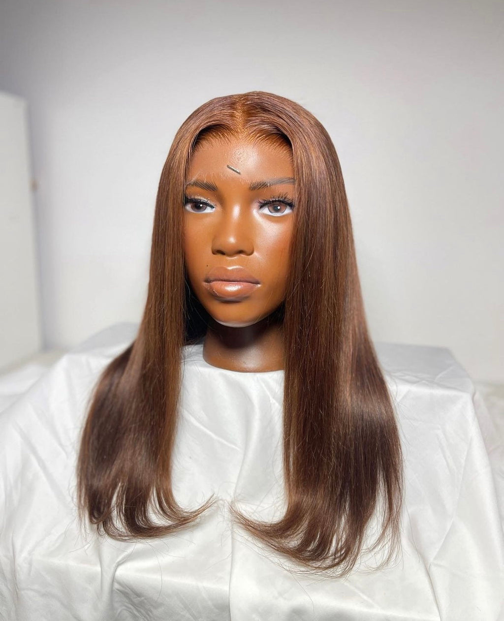 HD 6x6 closure brown straight frontal unit