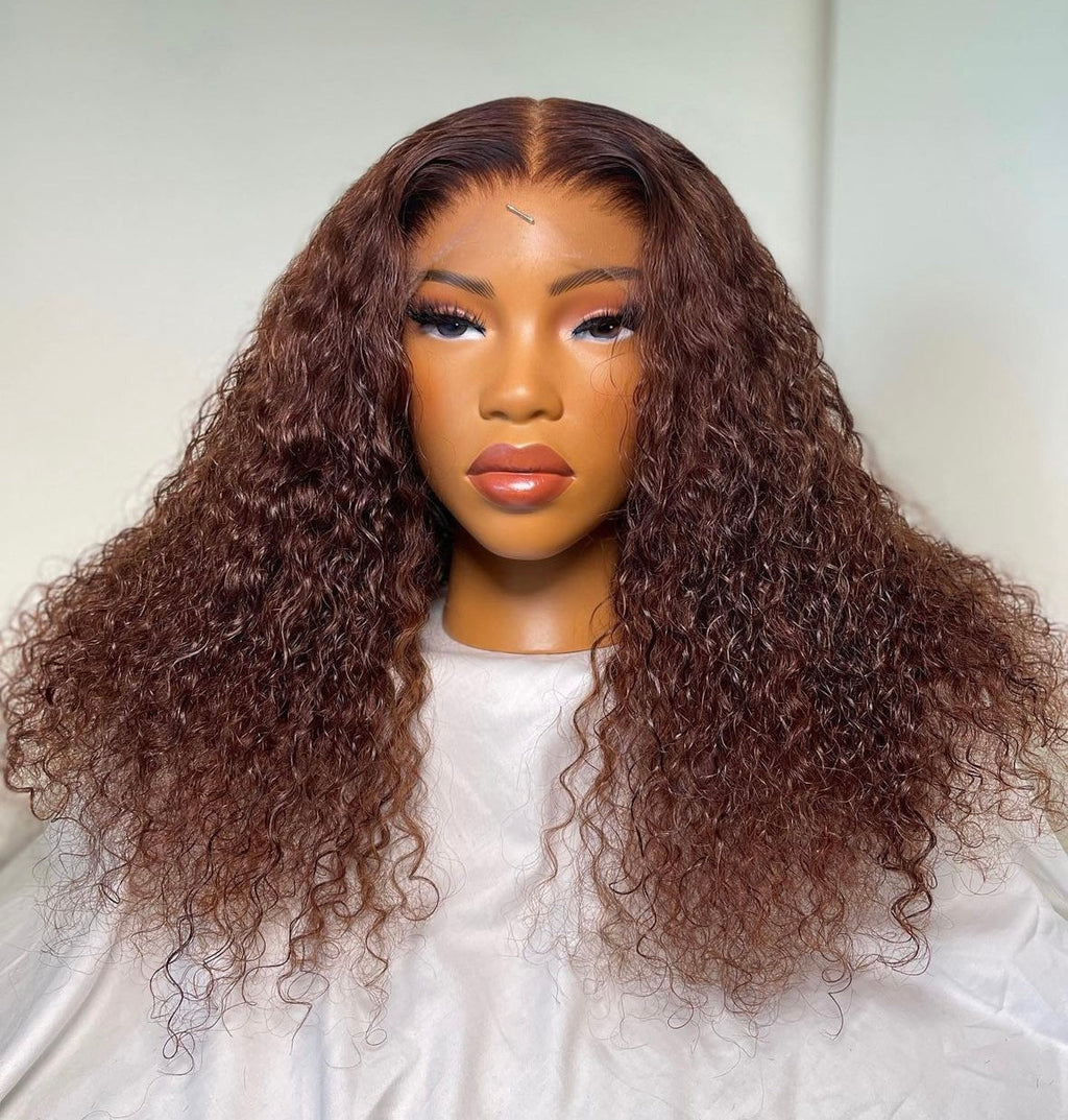 HD 6x6 closure deep wave curly frontal