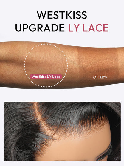 Pre-Styled Loose Body Wig With Pre-C Part 13x6 Lace Wig For Beginner Friendly Natural Black Premium Hair