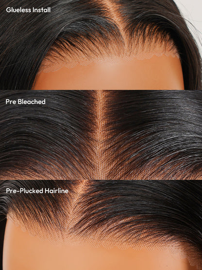 Glueless Ready To Go Wigs - Natural Deep Wave Hair Invisible LY Lace Wigs