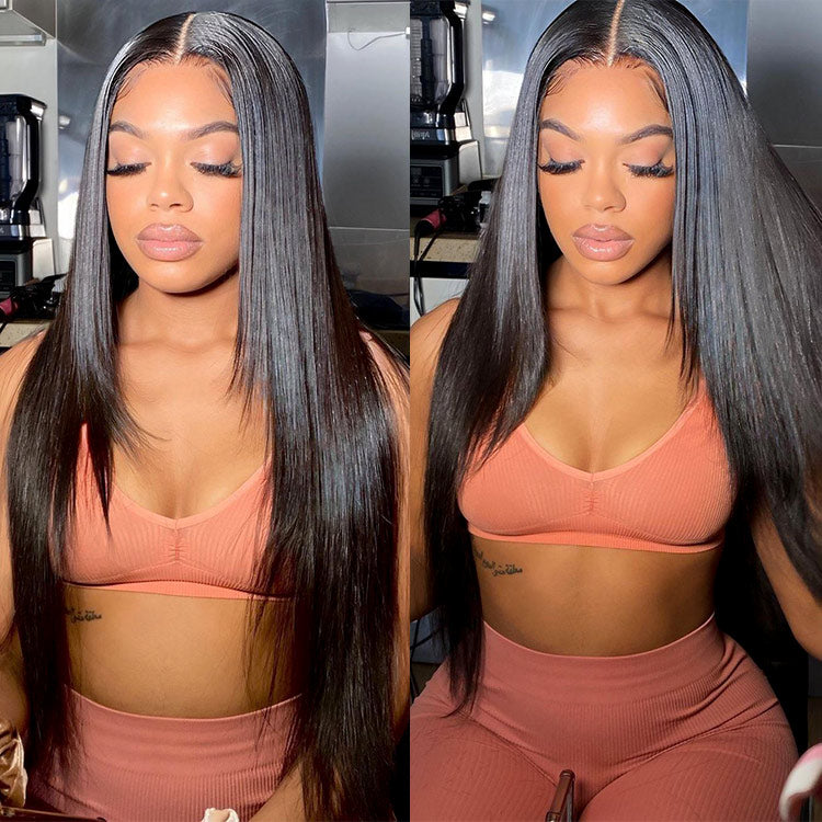 Layered Super Invisible LY Lace Front Human Hair Wig