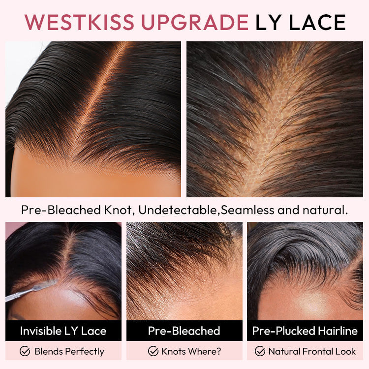 Body Wave Super Invisible LY Lace Front Bob Wigs Bob Lace Front Wigs With Baby Hair Short Wigs
